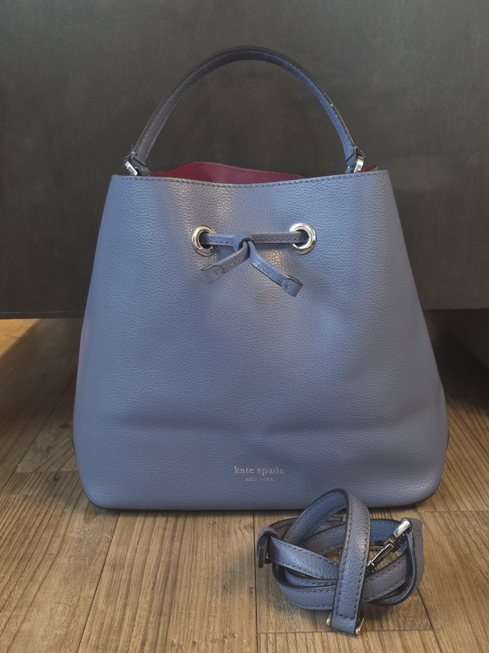 Kate Spade Leather Bucket Bag